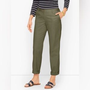NWT Talbots RELAXED CHINOS